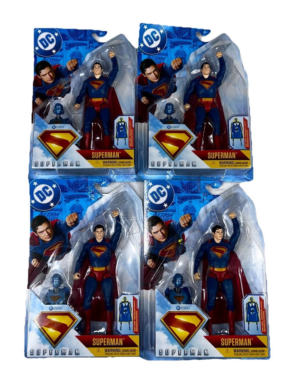 DC Superman 2025 6 inch Action Figures Lot Of 4 Superman New In Box